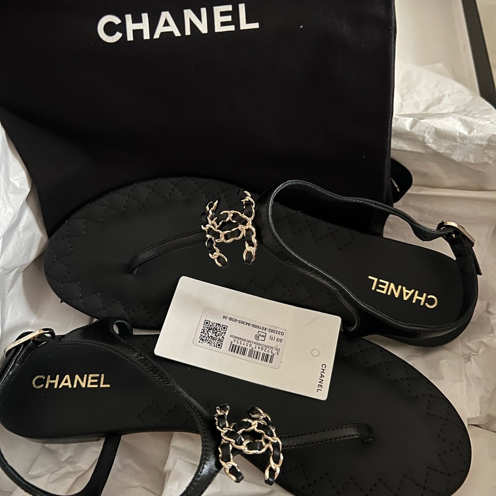 Chanel Thong Sandals